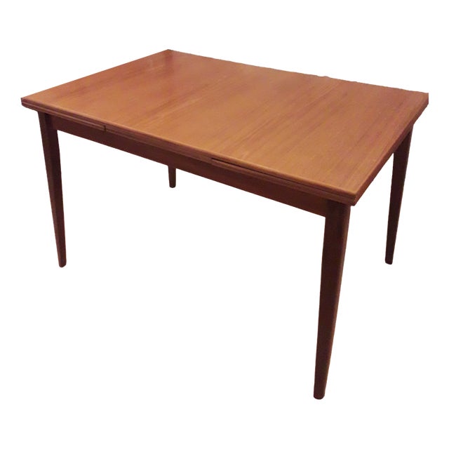 Mid-Century Modern Teak Dining Table, 1960s For Sale