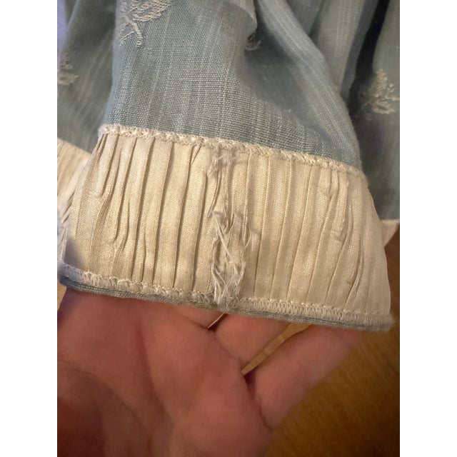 Wood Vintage French Country Skirted Chaise Lounge For Sale - Image 7 of 8