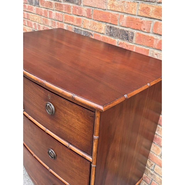 19th Century Faux Bamboo Chest For Sale In Nashville - Image 6 of 14