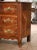 Bronze 18th Century French Louis XV Carved Walnut Three-Drawer Commode Chest From Lyon For Sale - Image 8 of 12