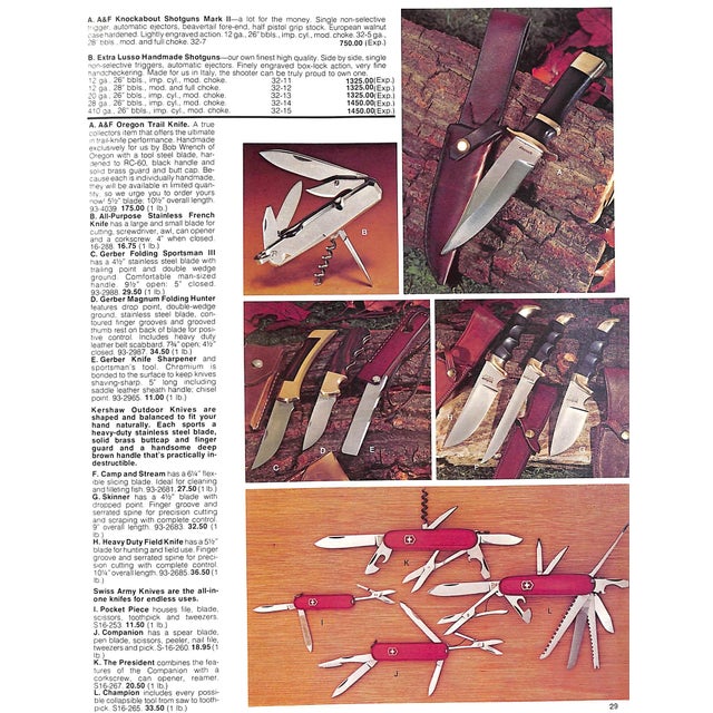 1970s Abercrombie & Fitch the Blazed Trail Spring 1975 Catalog For Sale - Image 5 of 18