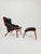 Set of Mid-Century Modern Lounge Chair and Ottoman by Swedese, 1960 For Sale - Image 3 of 18