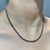 7.5 Carat Round Cut Black Diamond Riviera Tennis Necklace in 18k White Gold For Sale - Image 9 of 18