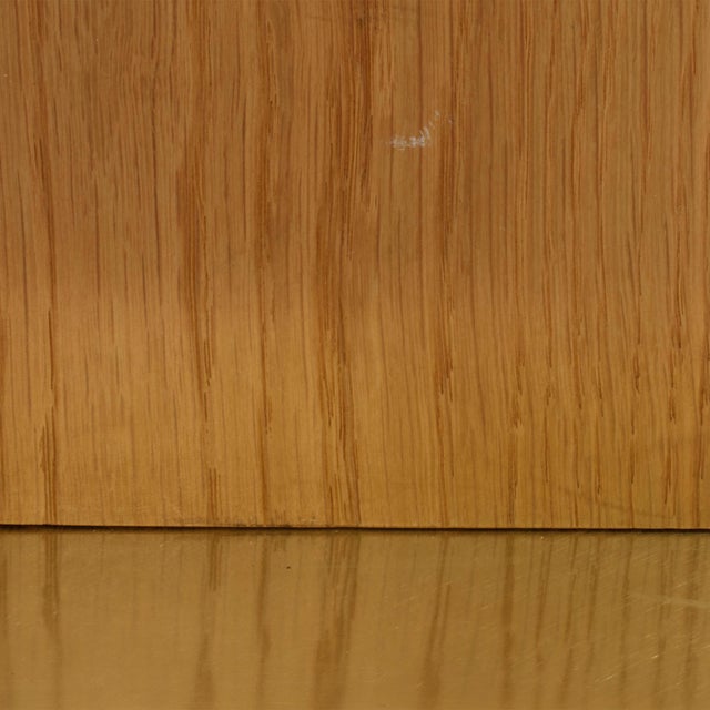 Jamie Young Craftsman Floor Lamp, Natural Oak Veneer For Sale - Image 4 of 6