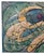 Williams (American, 20th Century) Tuckahoe, New York "Egrets Get a Bullfrog" Fabulous oblong abstract painting in hues of...
