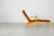Yellow Lacquered Folding Deck Chair with Cushion, Italy, 1950s For Sale - Image 3 of 18