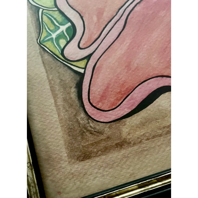 Add some easy color to a neglected corner of your home. Hailing from 1978, this bright and warm floral work is ready to...