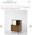 Mid-Century Modern Italian Wood Cabinet by George Coslin for 3V Arredamenti Padova, 1960s For Sale - Image 6 of 16
