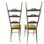 45"H x 16"W x 16"Deep Seat Height: 17 1/2" Seat:14 1/2" x 14"(front) 10"(back) Elegant and stately Chiavari chairs in the...
