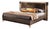 Wood Casa Milano Essenza 4-Piece Italian High Gloss King Bedroom Set With Led Bed For Sale - Image 7 of 8
