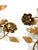 Hollywood Regency Gilded Metal Wall Lamps, Italy, 1960s, Set of 2 For Sale - Image 4 of 17
