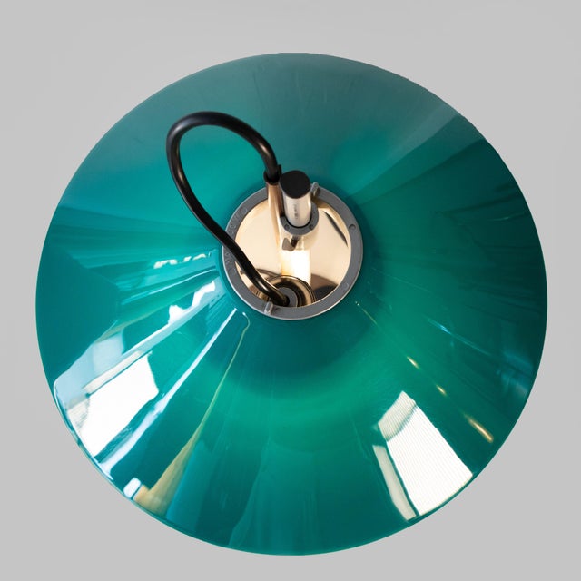 Green Aggregato Lamps Mod. Green Tabletop by Enzo Mari for Artemide, 1974, Set of 2 For Sale - Image 8 of 12