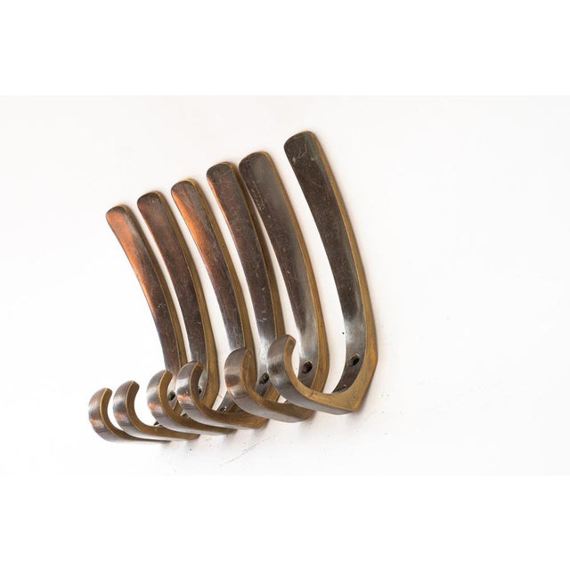 6x Hooks by Hertha Baller, circa 1950s Original condition