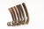 6x Hooks by Hertha Baller, circa 1950s Original condition