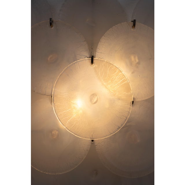 Vintage Wall Lights by Carlo Nason for Mazzega, 1960s, Set of 2 For Sale - Image 11 of 13