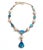 Gemstone Bochic "Capri" Opal, Natural Ruby & South Sea Pearl Necklace Set 18K & Silver For Sale - Image 7 of 9