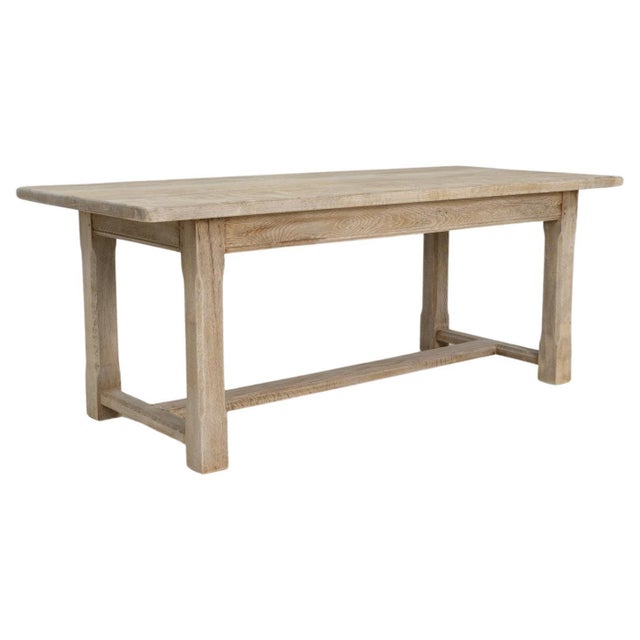 20th Century French Oak Dining Table For Sale - Image 10 of 18