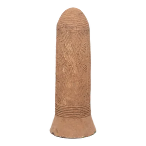 Bura Terracotta Spirit Vessel, C. 1900