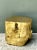 Early 21st Century Vintage Gold Tree Trunk Side Table For Sale - Image 5 of 12