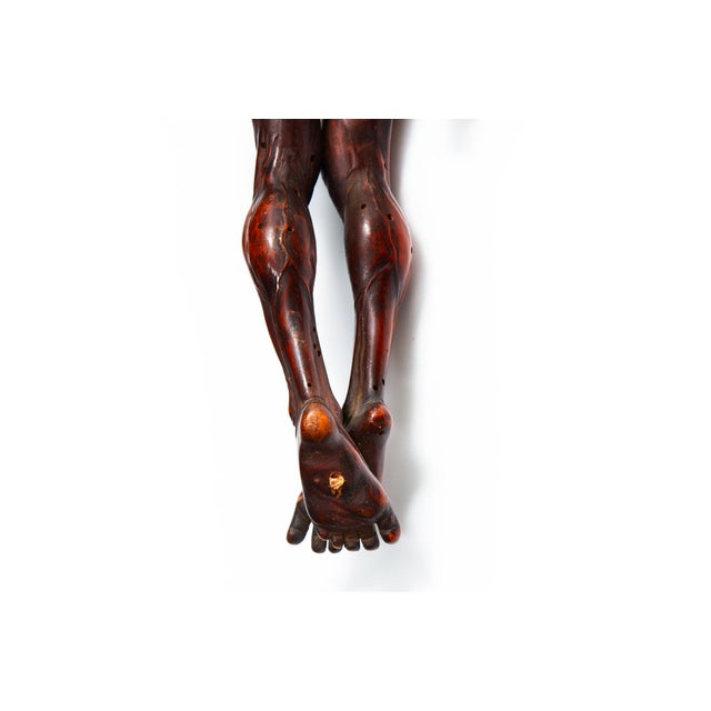 Fine Carved Boxwood 17th Century Jansenist Corpus Christi For Sale - Image 18 of 18