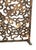 Modern Aged Gold Reef Fireplace Screen For Sale - Image 3 of 4