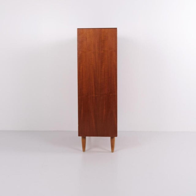 Danish Teak Chest of Drawers with Seven Drawers, 1960s For Sale - Image 3 of 10