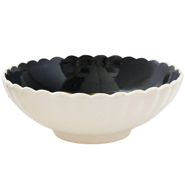 Guy Trevoux Henriot Quimper Guy Trévoux Serving Bowl For Sale - Image 4 of 4