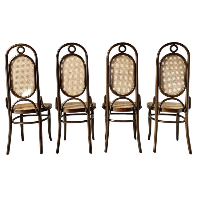 1970s 207 Chairs by Michael Thonet for Thonet, 1970s, Set of 4 For Sale - Image 5 of 12