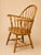 1980s Tiger Maple Set of Four Windsor Chairs With Beautiful Patina For Sale - Image 9 of 10