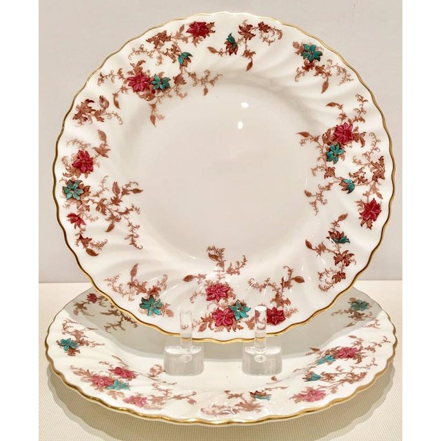 Vintage Minton England "Ancestral" Bone China Dinnerware Set of 26