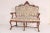 19th Century Antique Continental Louis XV Style Walnut Settee For Sale - Image 5 of 11