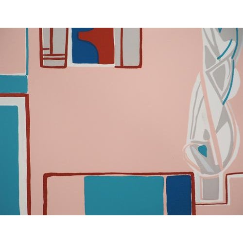 Françoise Gilot, The Pink House, Original Serigraph For Sale - Image 5 of 7