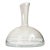 1970s Krosno Wine Decanter Aerator Handmade Glass Swoon Carafe For Sale