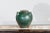 Green Chinese Vintage Hunan Style Green Glazed Water Jar with Petite Loop Handles For Sale - Image 8 of 11