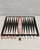 Gorgeous pink, black, and white marble inlay backgammon game board with all the pieces. The size is fantastic and would be...