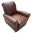 Rh 1920s Parisian Leather Club Recliner For Sale