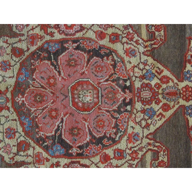 1900's Antique Persian Mishan Malayer, 4'3" X 6'6" For Sale - Image 4 of 7