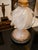 1960s Pair Archimede Seguso for Marbro Lamp Co. Opalescent Twisted Murano Glass Table Lamps 1960s For Sale - Image 5 of 7