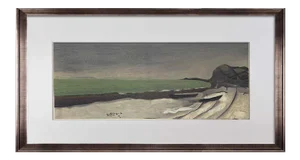 Georges Braque Limited Edition Lithograph Sign "..Seaside" W/Frame
