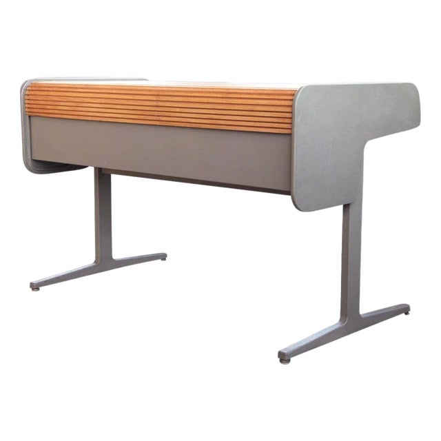 1970s Mid-Century George Nelson Herman Miller "Action Office" Rolltop Desk Exec. For Sale