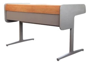 1970s Mid-Century George Nelson Herman Miller "Action Office" Rolltop Desk Exec.
