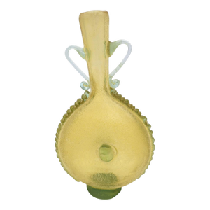 Vintage Venetian Scavo Art Glass Amphora Vase