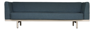 Mid-Century Dutch Steel and Wool Sofa Bed, 1960s