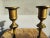 Antique Art Nouveau Brass Candleholders, Set of 2 For Sale - Image 5 of 6
