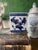 Ceramic Vintage Blue and White Chinese Incense Burner For Sale - Image 7 of 10