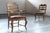 Mid-Century Modern Vintage Brutalist Oak Razorblade Red Striped Armchair attributed to H. Kjærnulf, 1960s For Sale - Image 3 of 18