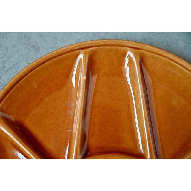 Fondue Plates, France, 1960s, Set of 7 For Sale - Image 4 of 5