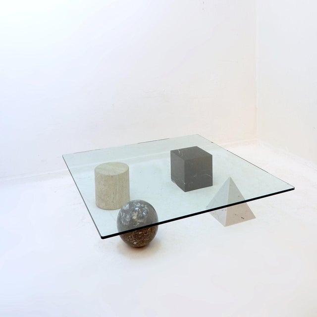 Metafora Coffee Table by Lella and Massimo Vignelli for Casigliani, 1979 For Sale - Image 6 of 13