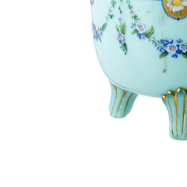 Neoclassical Glass Cachepot, 19th Century For Sale - Image 3 of 6