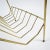Brass Magazine Rack, 1950s For Sale - Image 6 of 7